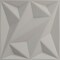 Ekena Millwork 19 5/8in. W x 19 5/8in. H Marquise EnduraWall Decorative 3D Wall Panel Covers 2.67 Sq. Ft. WP20X20MQCST - alternate 3